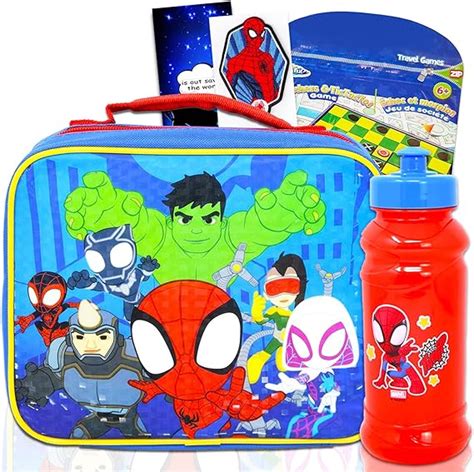 spidey and friends lunch box